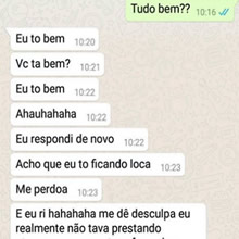 Quando o crush responde