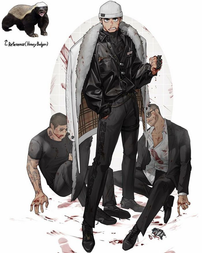 Artista coreano busca inspiração em vários objetos para criar personagens de anime (25 fotos) 4