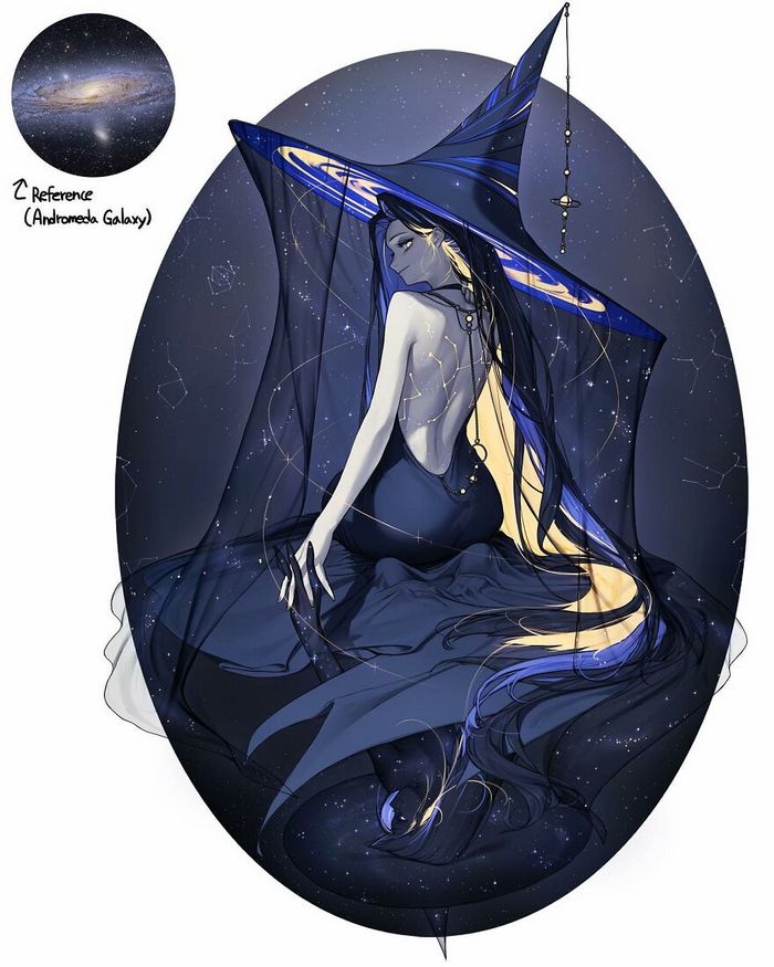 Artista coreano busca inspiração em vários objetos para criar personagens de anime (25 fotos) 14