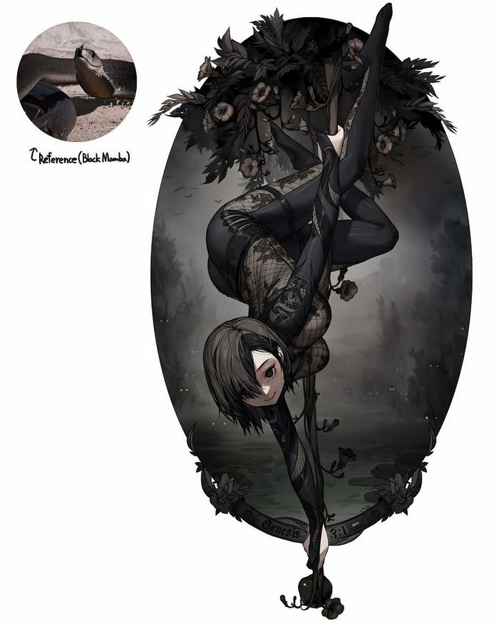 Artista coreano busca inspiração em vários objetos para criar personagens de anime (25 fotos) 16