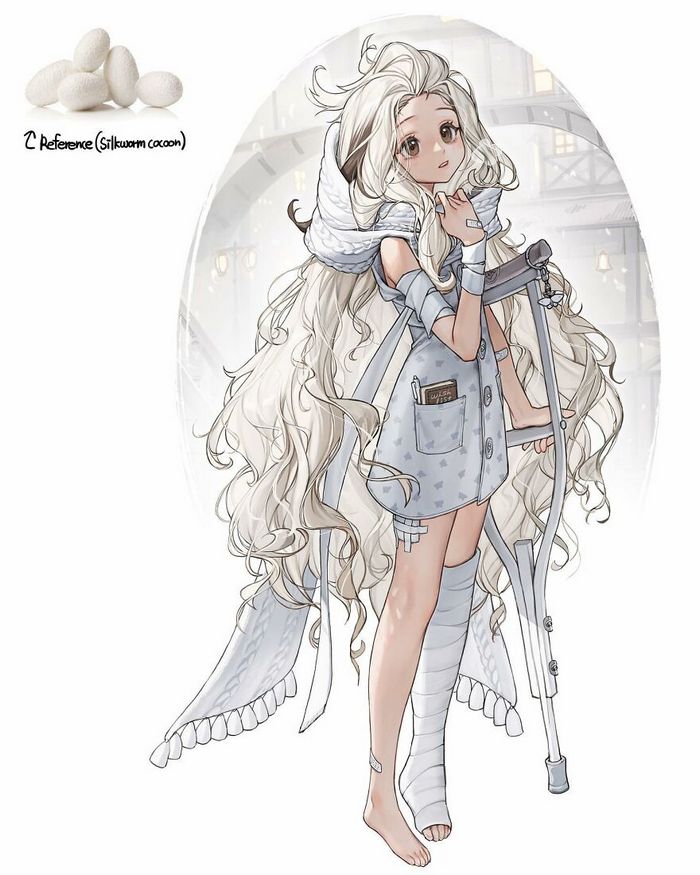 Artista coreano busca inspiração em vários objetos para criar personagens de anime (25 fotos) 18