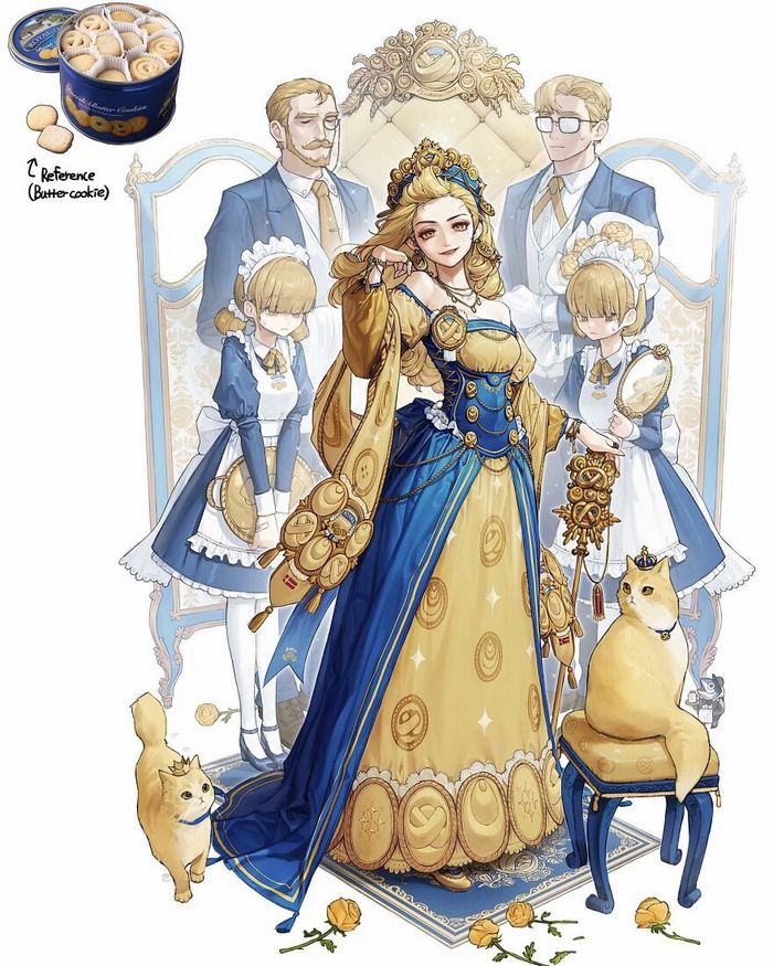 Artista coreano busca inspiração em vários objetos para criar personagens de anime (25 fotos) 20