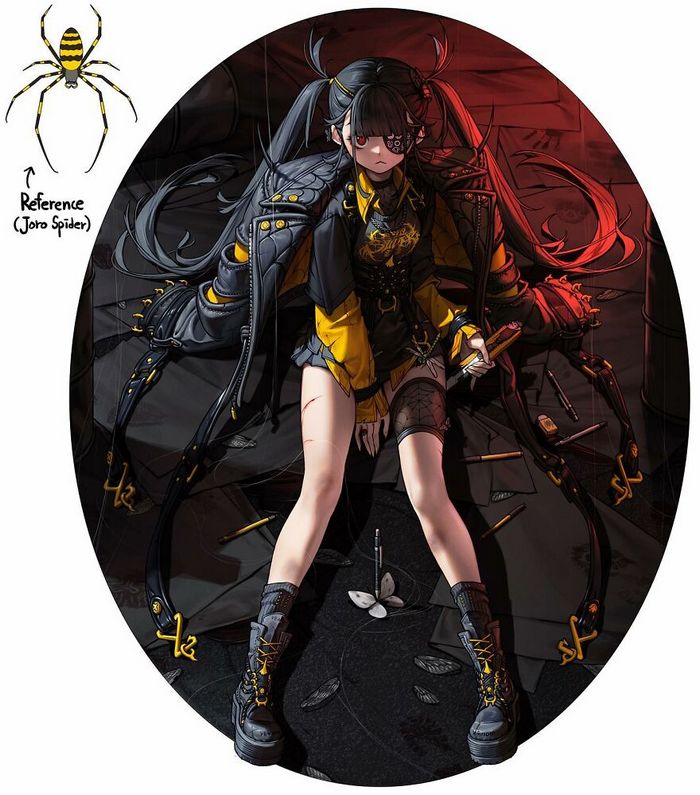 Artista coreano busca inspiração em vários objetos para criar personagens de anime (25 fotos) 25