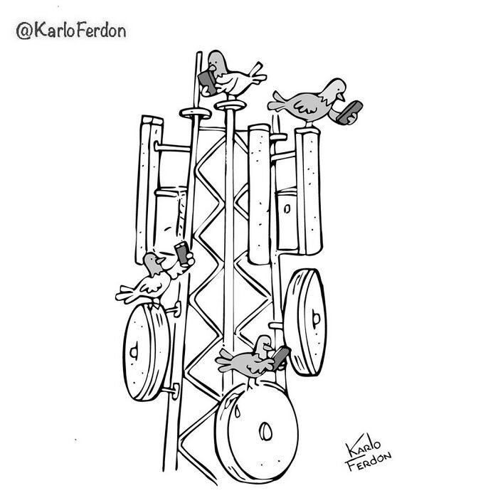 Artista faz quadrinhos humorísticos de um painel sem usar uma única palavra (30 fotos) 13