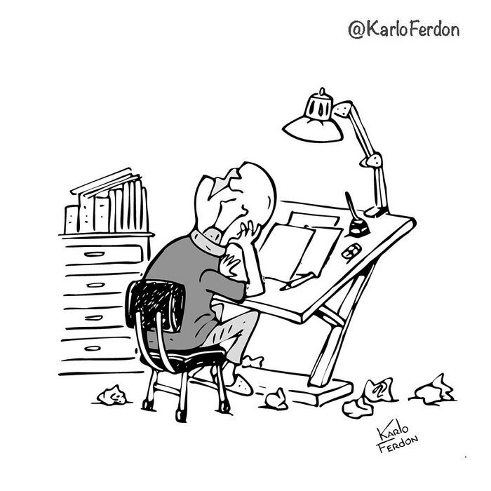 Artista faz quadrinhos humorísticos de um painel sem usar uma única palavra (30 fotos) 14