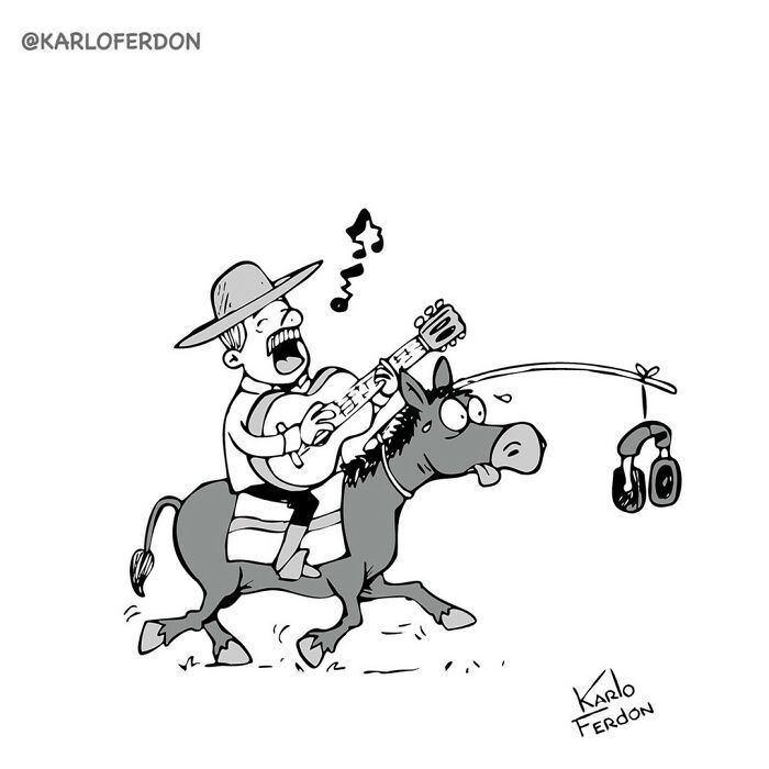 Artista faz quadrinhos humorísticos de um painel sem usar uma única palavra (30 fotos) 18