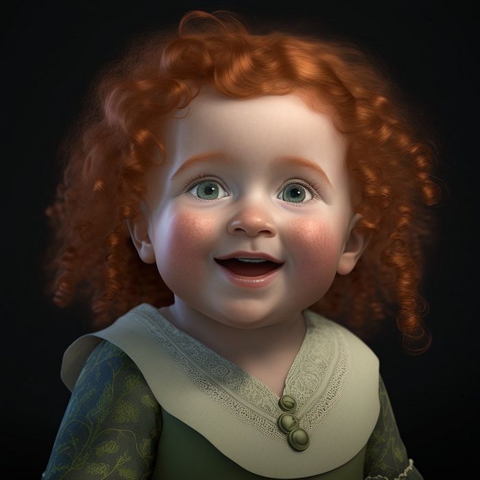 Artista usa IA para recriar personagens famosos como bebês (93 fotos) 6
