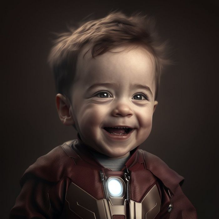 Artista usa IA para recriar personagens famosos como bebês (93 fotos) 47