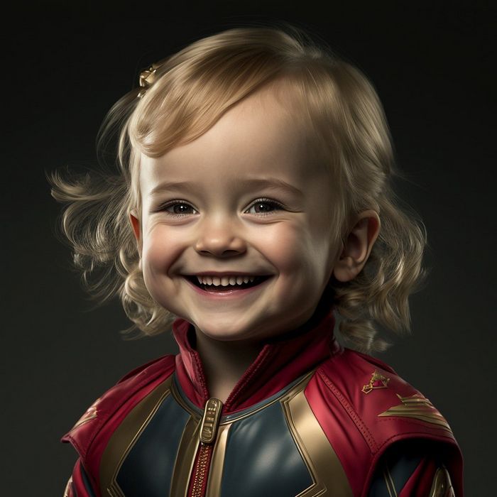 Artista usa IA para recriar personagens famosos como bebês (93 fotos) 50