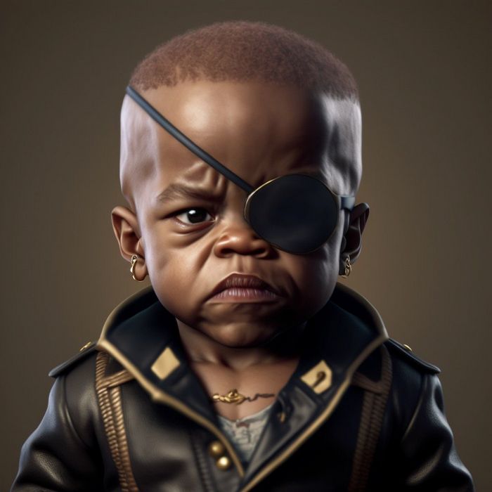 Artista usa IA para recriar personagens famosos como bebês (93 fotos) 52