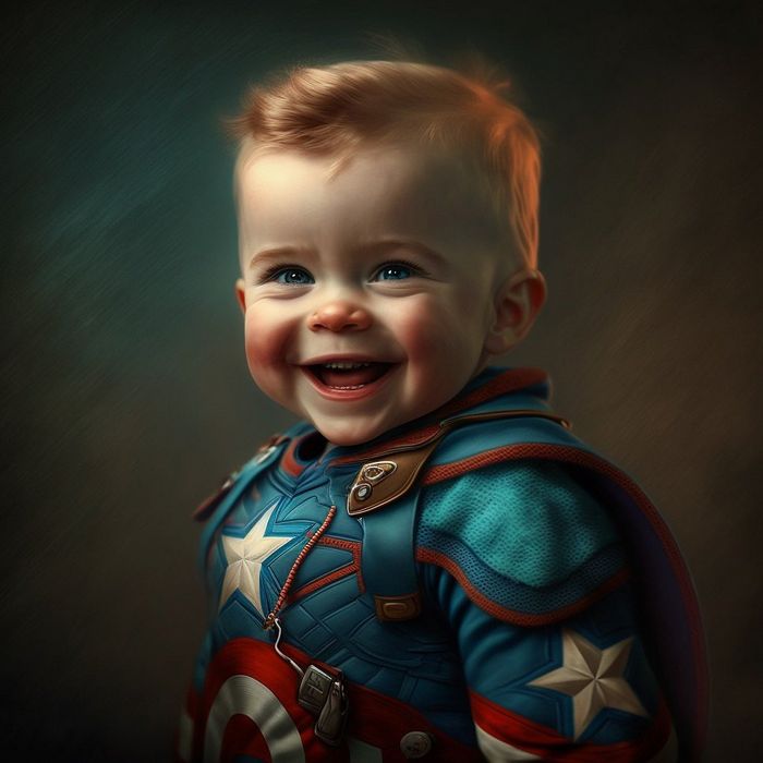 Artista usa IA para recriar personagens famosos como bebês (93 fotos) 54