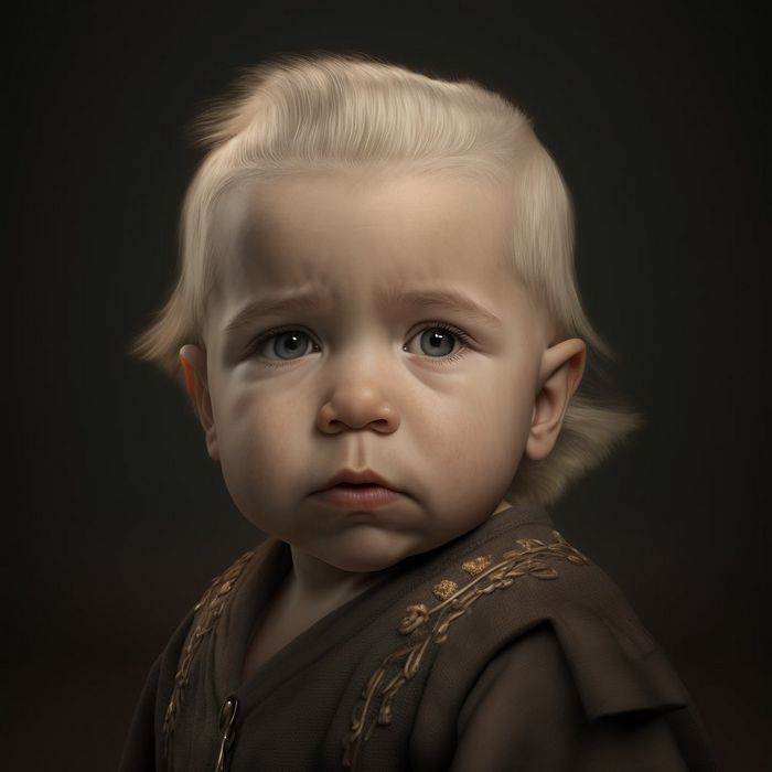 Artista usa IA para recriar personagens famosos como bebês (93 fotos) 74