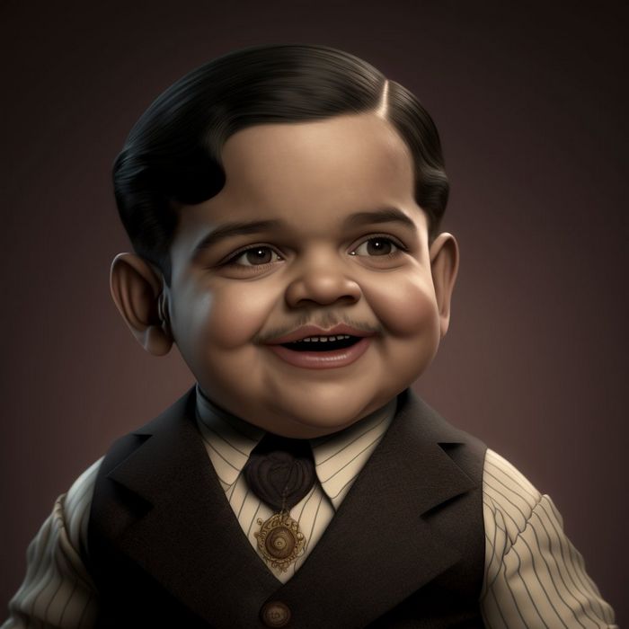 Artista usa IA para recriar personagens famosos como bebês (93 fotos) 84