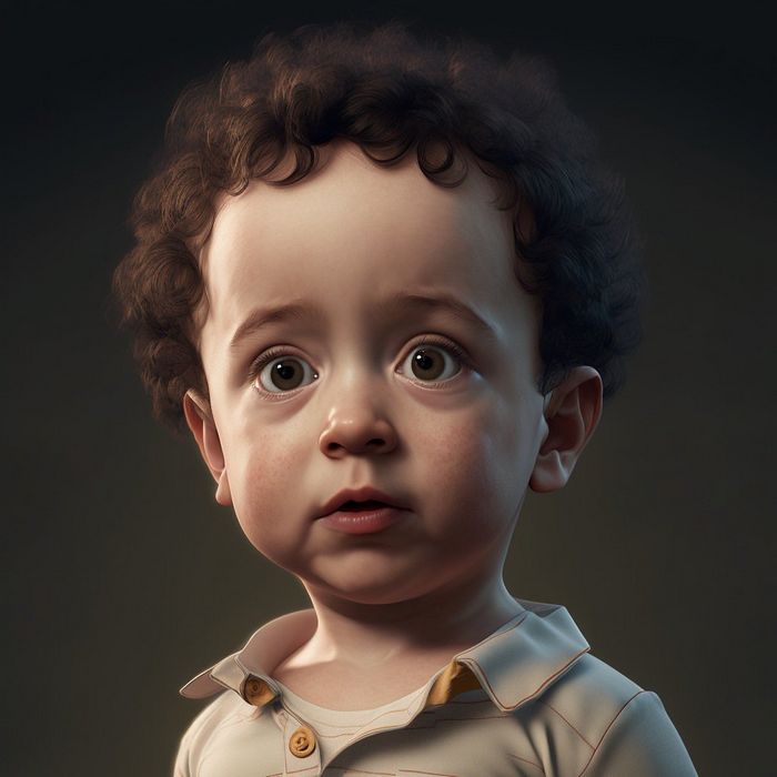 Artista usa IA para recriar personagens famosos como bebês (93 fotos) 90