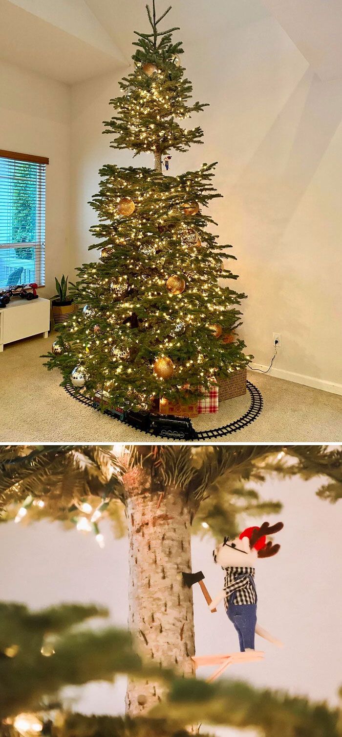 28 árvores de Natal criativas e incríveis 16