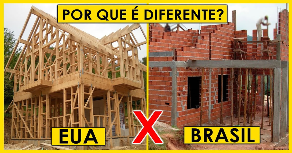 As diferenças na construção de casa no Brasil e no Estados Unidos 22