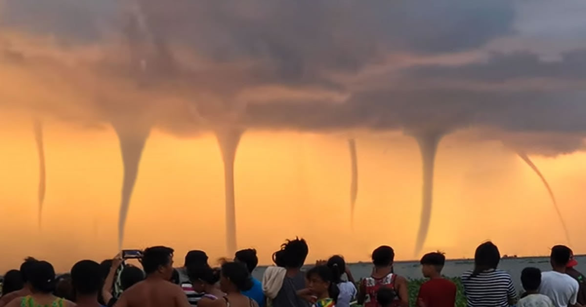 Eventos climáticos mais extremos capturados por câmeras
