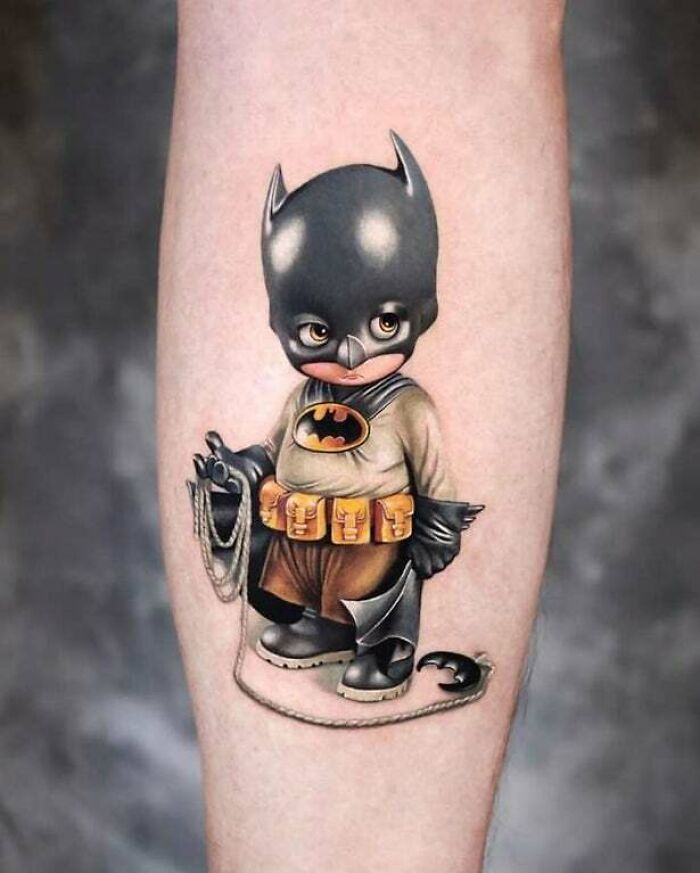 45 ideias de tatuagens de desenhos animados de todos os tempos 7