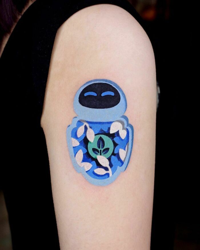 45 ideias de tatuagens de desenhos animados de todos os tempos 23