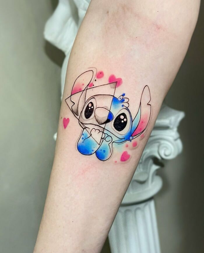 45 ideias de tatuagens de desenhos animados de todos os tempos 40