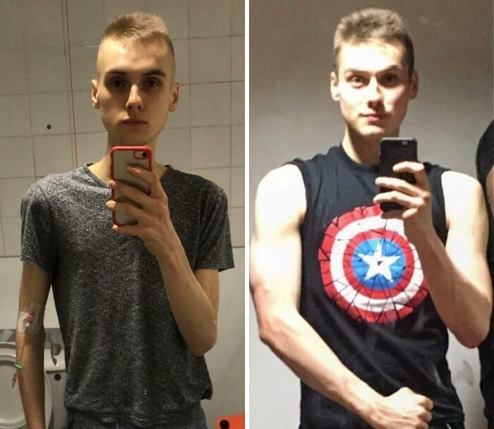 25 impressionantes fotos antes e depois de homens que passaram por reformas completas 5