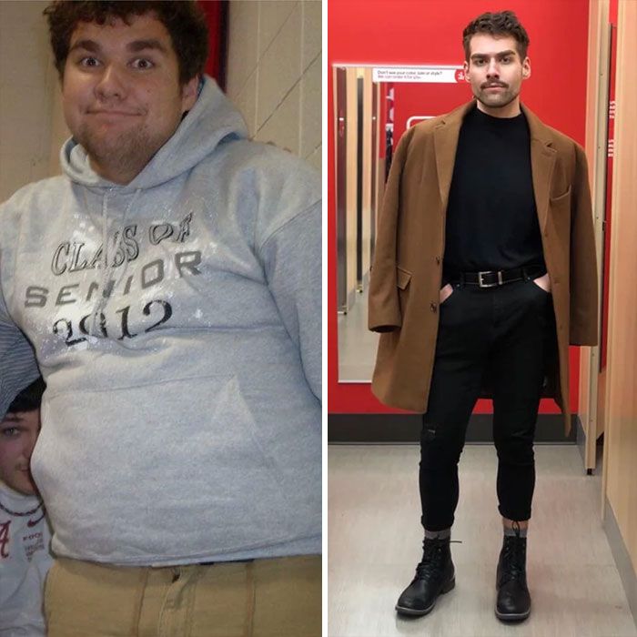 25 impressionantes fotos antes e depois de homens que passaram por reformas completas 9