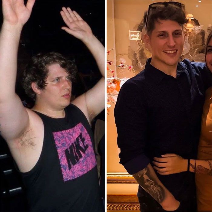 25 impressionantes fotos antes e depois de homens que passaram por reformas completas 24