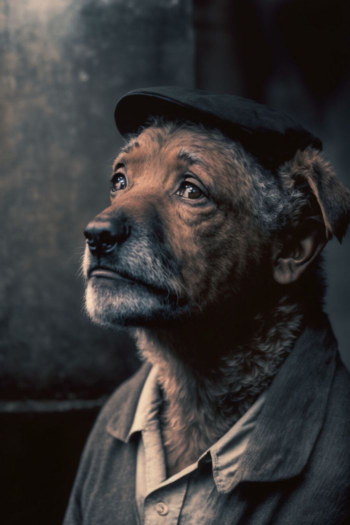 27 incríveis trocadilhos visuais de cães feito por uma IA 1