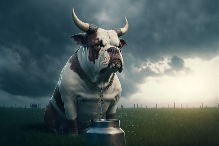 27 incríveis trocadilhos visuais de cães feito por uma IA 14