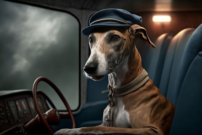 27 incríveis trocadilhos visuais de cães feito por uma IA 15