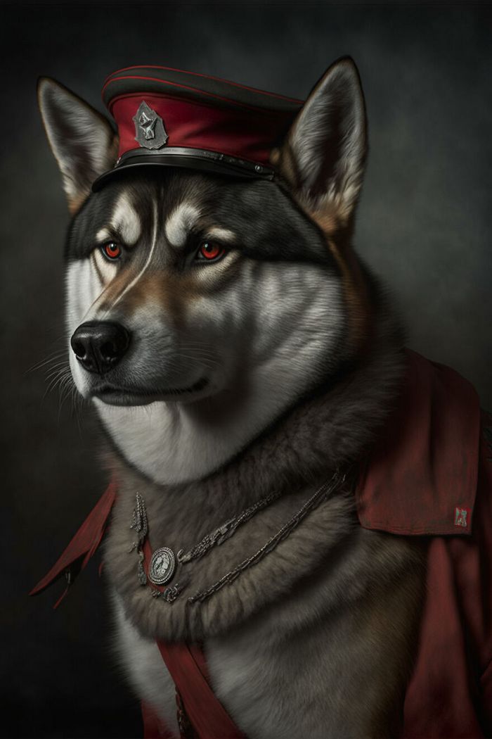 27 incríveis trocadilhos visuais de cães feito por uma IA 22