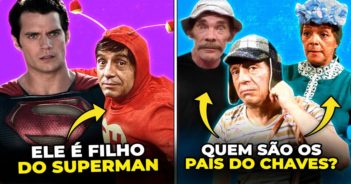 Isso você não sabia sobre Chaves e Chapolin