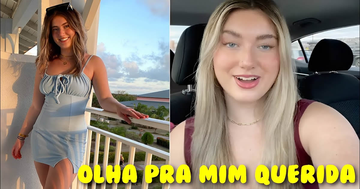 Jovem revoltada diz que não aceita emprego normal por ser bonita demais