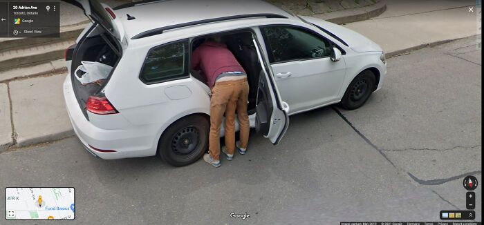 46 momentos mais divertidos e ridículos já capturados pelas câmeras do Google Street View 18