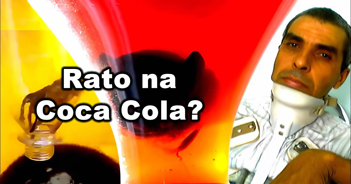 O caso do rato na Coca Cola teve uma reviravolta bizarra