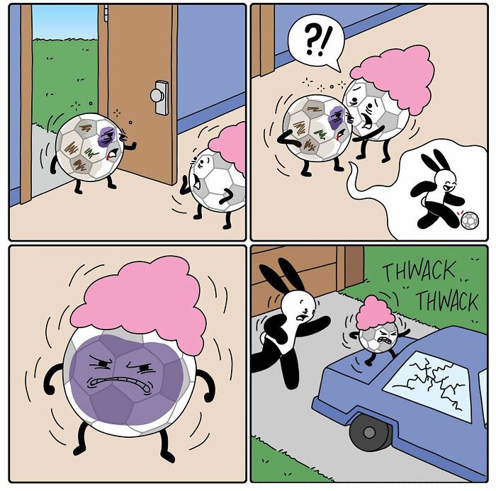 42 quadrinhos da Buni que são engraçados, tristes e distorcidos ao mesmo tempo 5