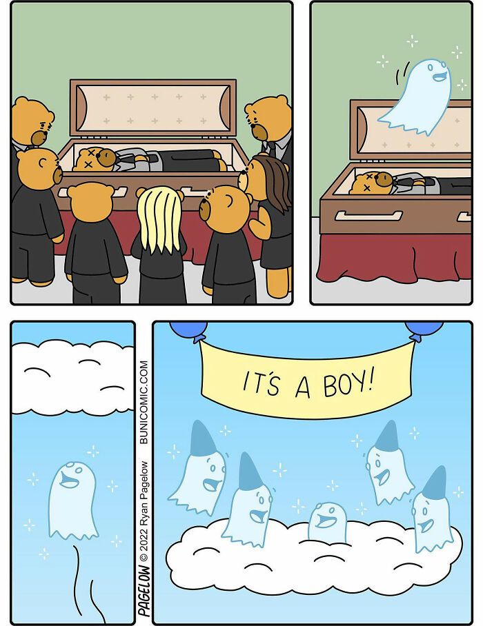 42 quadrinhos da Buni que são engraçados, tristes e distorcidos ao mesmo tempo 10