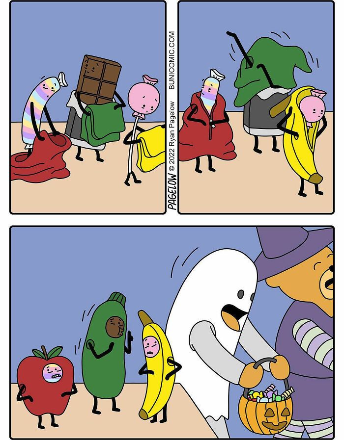 42 quadrinhos da Buni que são engraçados, tristes e distorcidos ao mesmo tempo 13