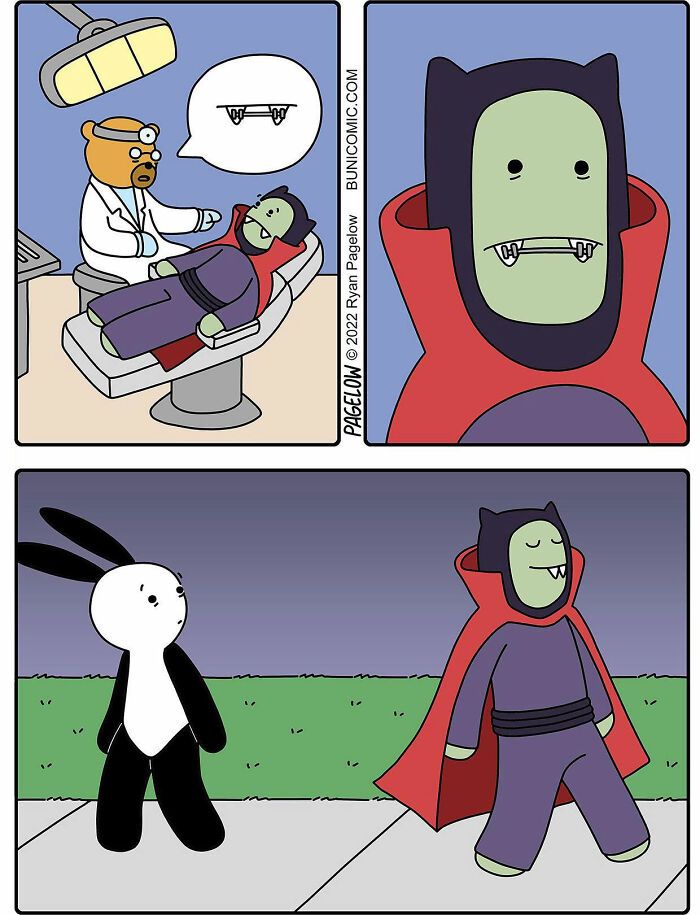 42 quadrinhos da Buni que são engraçados, tristes e distorcidos ao mesmo tempo 14