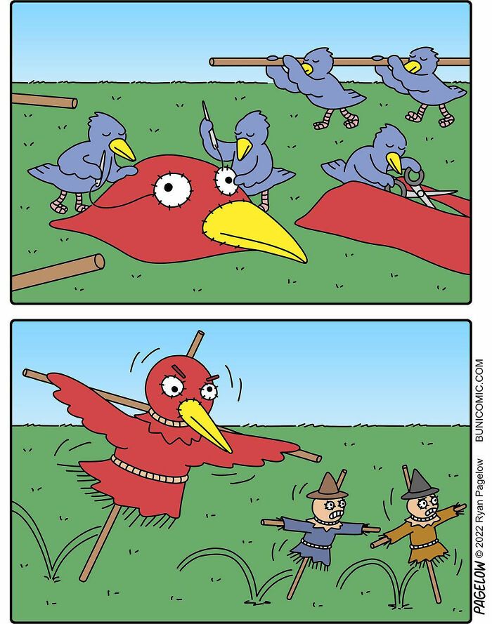 42 quadrinhos da Buni que são engraçados, tristes e distorcidos ao mesmo tempo 15