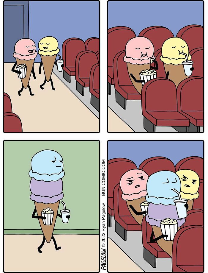 42 quadrinhos da Buni que são engraçados, tristes e distorcidos ao mesmo tempo 22