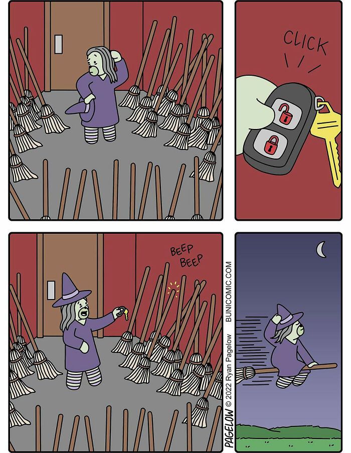 42 quadrinhos da Buni que são engraçados, tristes e distorcidos ao mesmo tempo 30