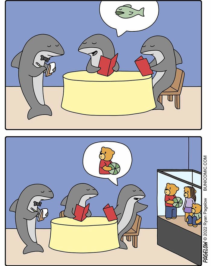 42 quadrinhos da Buni que são engraçados, tristes e distorcidos ao mesmo tempo 42