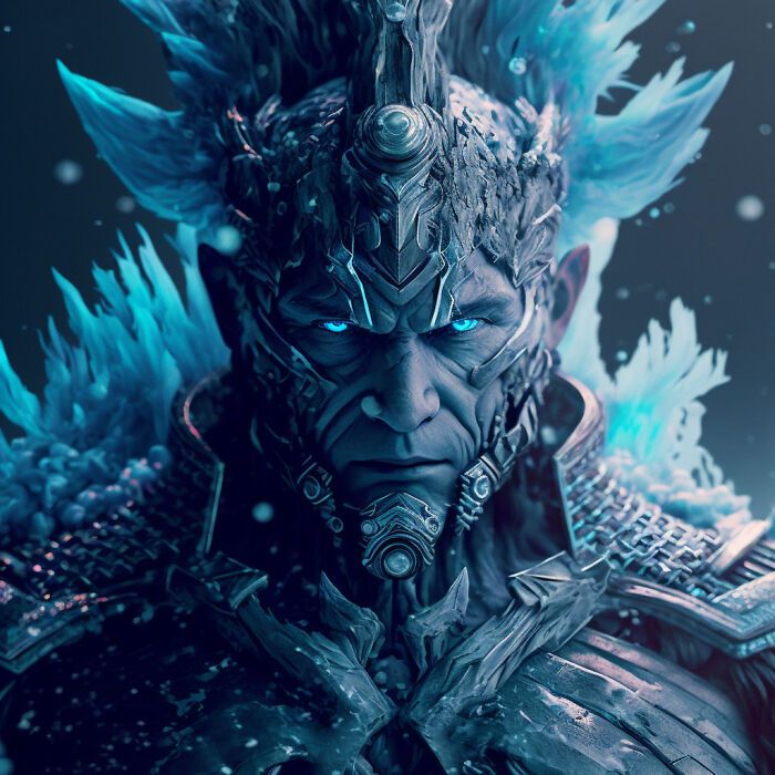 Artista faz 32 imagens poderosas e detalhadas de deuses e deusas 8