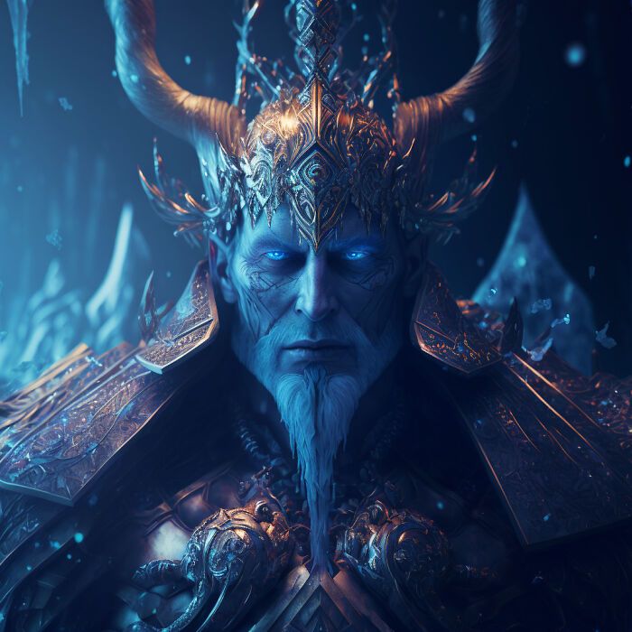 Artista faz 32 imagens poderosas e detalhadas de deuses e deusas 32