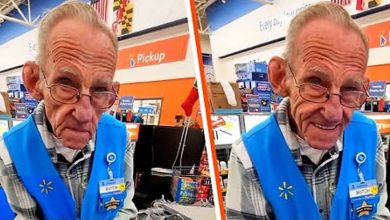 Caixa de supermercado de 82 anos causa comoção na internet 6