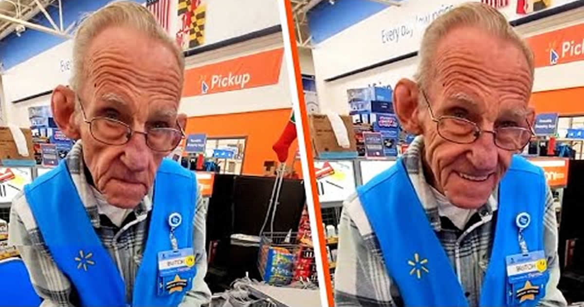 Caixa de supermercado de 82 anos causa comoção na internet