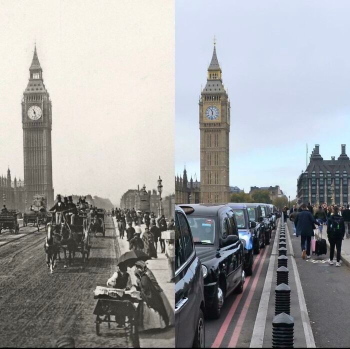 36 fotos antes e depois que mostram como os tempos mudaram 30