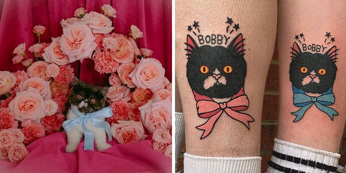 Artista cria tatuagens divertidas estilo desenhos animados, com inspiração em animais de estimação e brinquedos infantis (36 fotos) 6