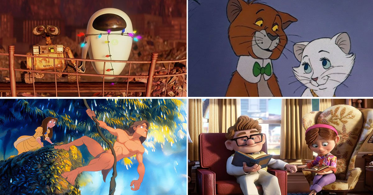 30 casais de desenhos animados cujo amor é mais doce que o açúcar